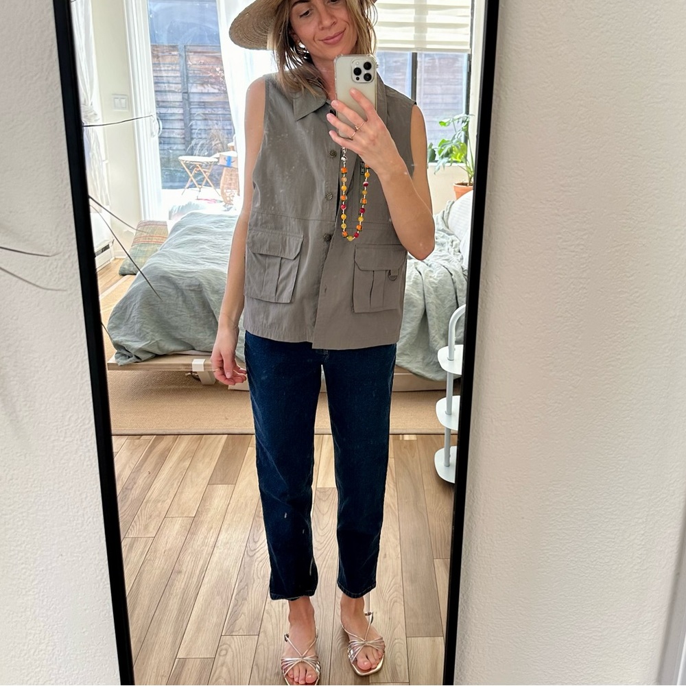 Vintage Cotton Vest - Picture 2 of 2